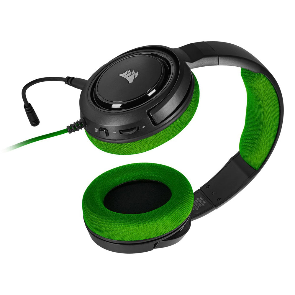 Corsair HS35 Stereo Gaming Headset - Green
