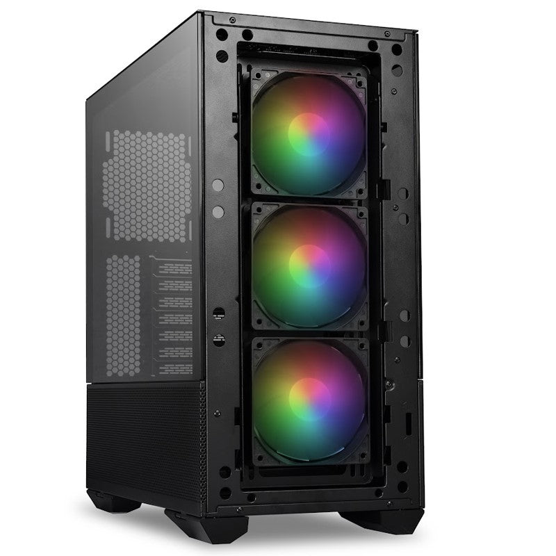 حقيبة LIAN LI Lancool II Mesh Performance-X ATX Mid Tower- سوداء