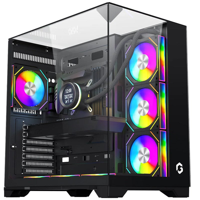 Ultra 7 Gaming PC, Ultra 7 265K, RTX 4070 Ti SUPER 16GB, Windows 11 Pro with Gaming Monitor and 4in1 Gaming Kit
