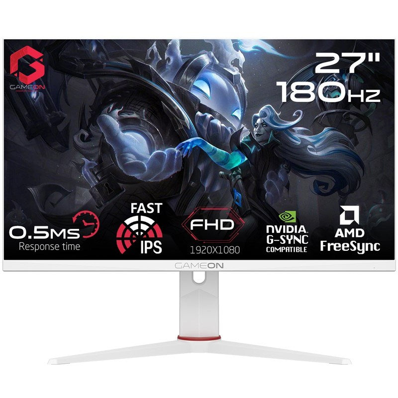 i5 Gaming PC, i5-14400F, RTX 5060 Ti 8GB, Windows 11 Pro with GAMEON Gaming Monitor and 4in1 Gaming Kit
