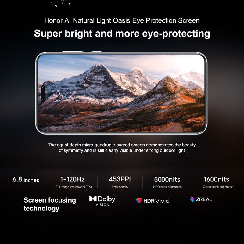 Honor Magic 7 Pro 5G 1 TB, 16 GB RAM, Dual SIM Gaming Phone (Global Version)