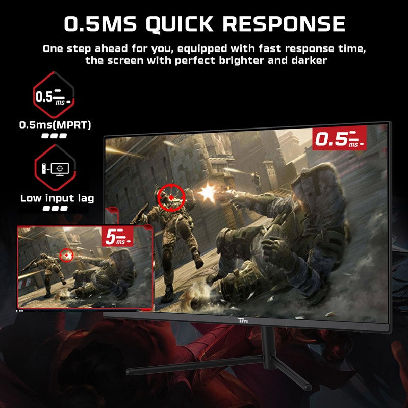 Twisted Minds 32 QHD VA, 240Hz, 0.5ms , HDR, HDMI 2.1 Gaming Monitor - Black