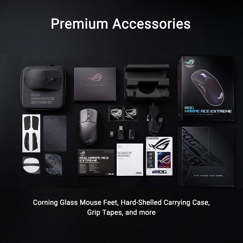 Asus ROG Harpe Ace Extreme Wireless Gaming Mouse - Black