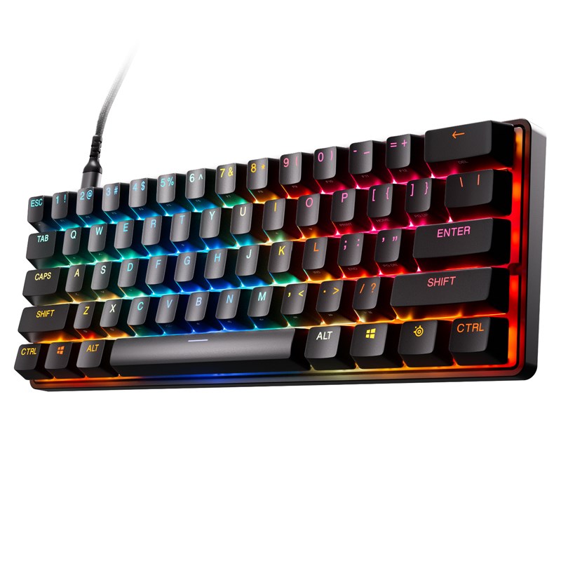 SteelSeries Apex Pro Mini Gen 3 Wired RGB Magnetic Switch Mechanical Gaming Keyboard - Black (US Layout)