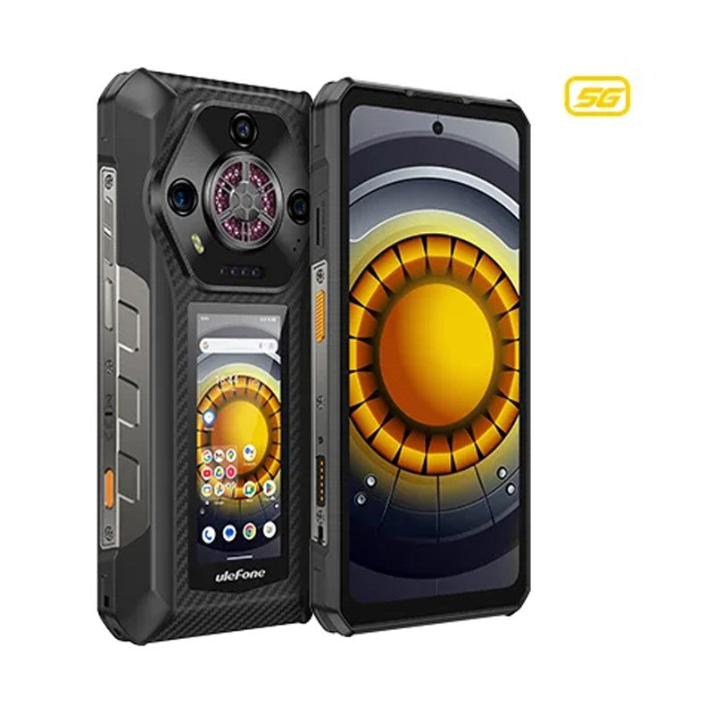 Ulefone Armor 30 Pro 5G 512 GB, 32 GB (16 GB + 16 GB) RAM 12800 mAh Massive Battery with World's First Truly Dual-Screen Rugged Phone