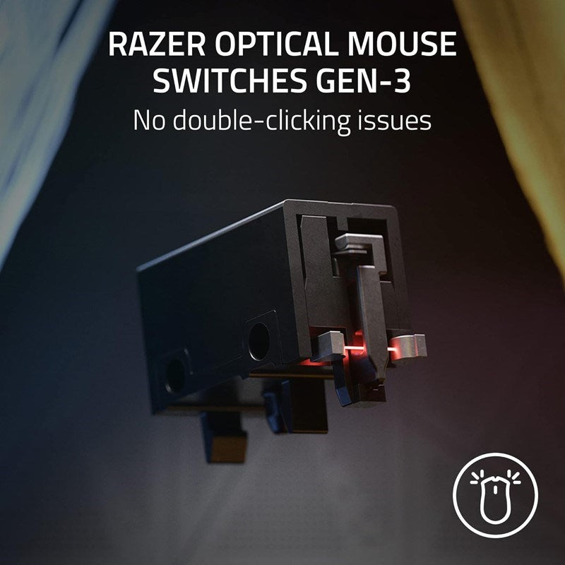 Razer DeathAdder V3 Ultra-lightweight Wired Ergonomic Esports Gaming Mouse - Black