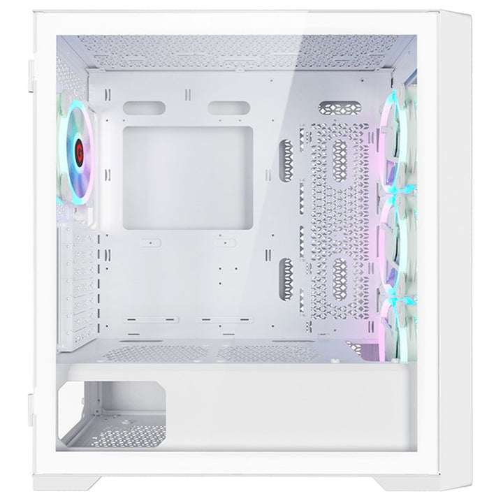 جيم اون كمبيوتر الألعاب من فئة i7، بمعالج i7-14700F، وبطاقة رسومات RTX 5060 Ti بذاكرة 16 جيجابايت، ونظام تشغيل ويندوز 11 برو