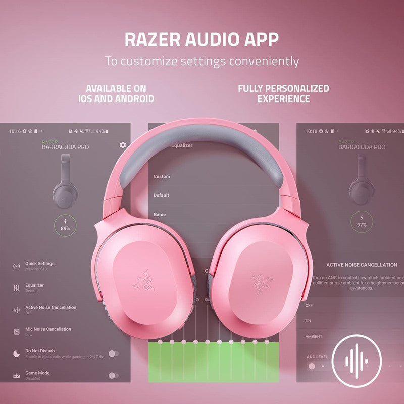 Razer Barracuda X Wireless Multi-platform Gaming and Mobile Headset - Quartz