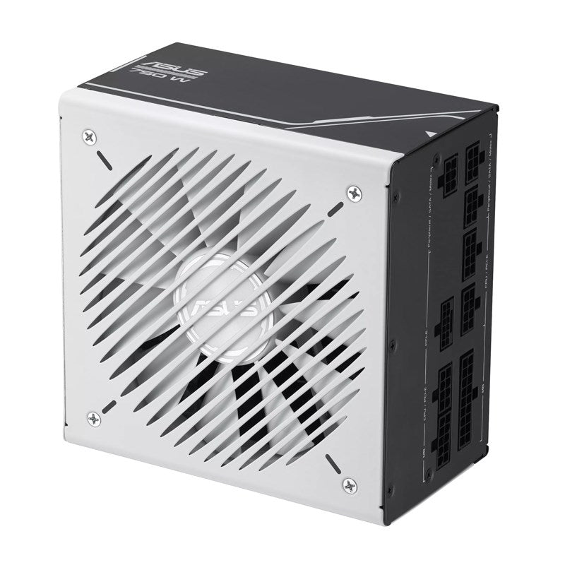 Asus Prime 750W Gold Fully Modular Gaming Power Supply - Black/White