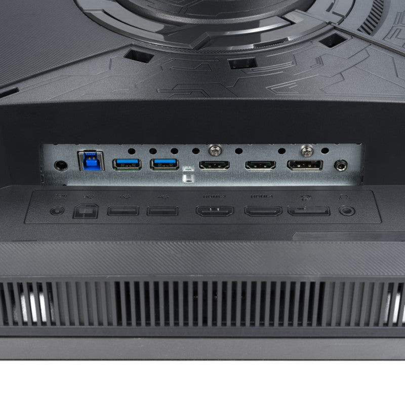 اسوس روج ستريكس XG32UQ شاشة 32 بوصة 4K UHD Fast IPS، 160 هرتز، 1 مللي ثانية، HDMI 2.1، NVIDIA G-SYNC، شاشة ألعاب FreeSync Premium - أسود