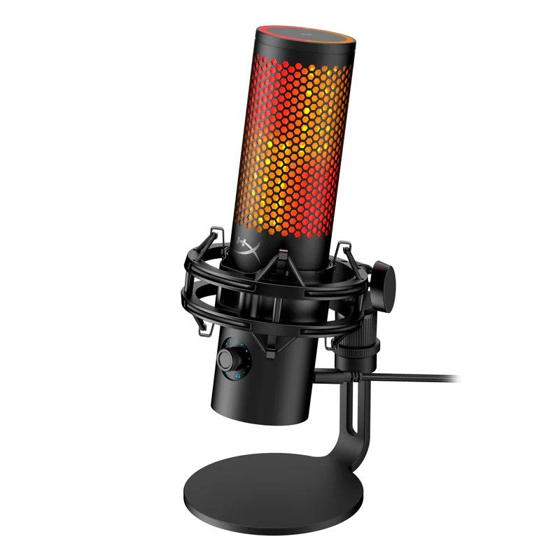 HyperX QuadCast 2 S USB-C Gaming and Streaming Microphone - Black