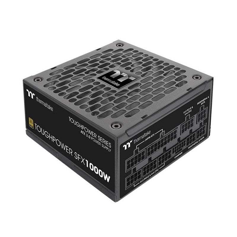 Thermaltake Toughpower SFX 1000W Gold TT Premium Edition Full Modular Gaming Power Supply - Black