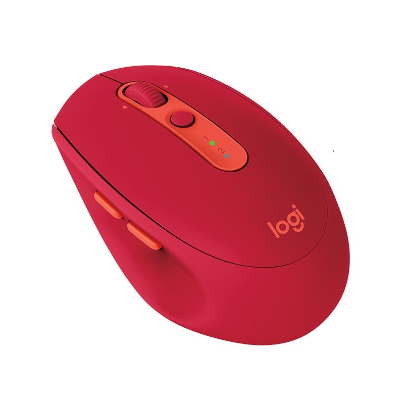 Logitech M590 Multi-Device Silent Wireless Mouse - Ruby