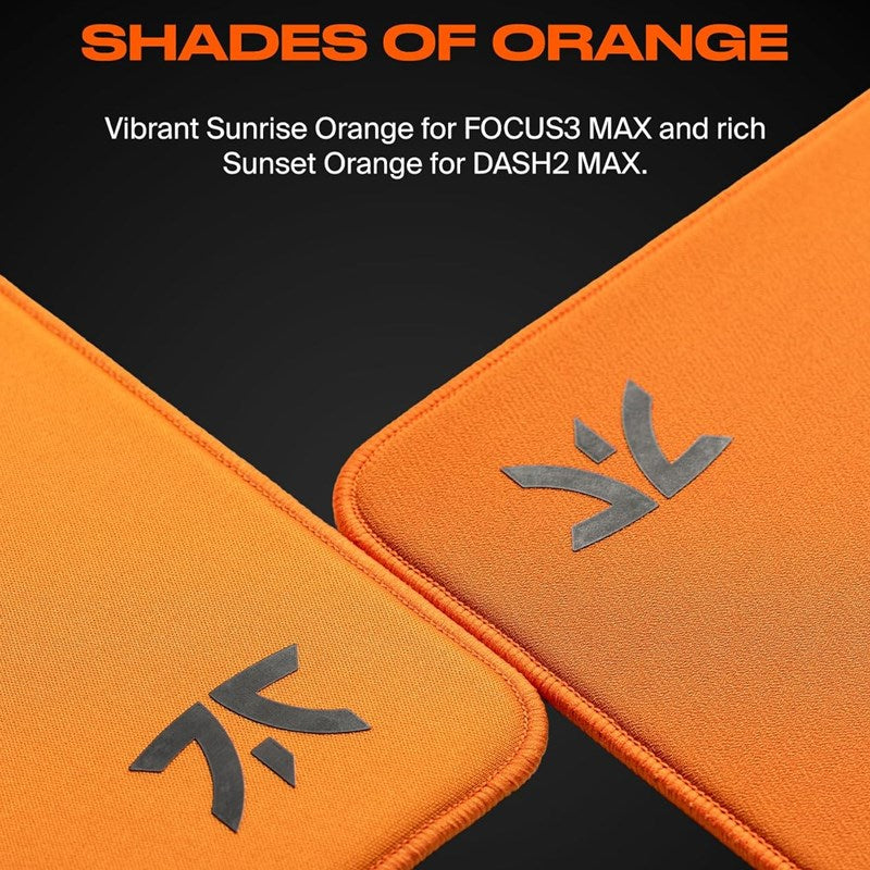 Fnatic Focus3 Max L Gaming Mousepad (480x400x6mm) - Sunrise Orange