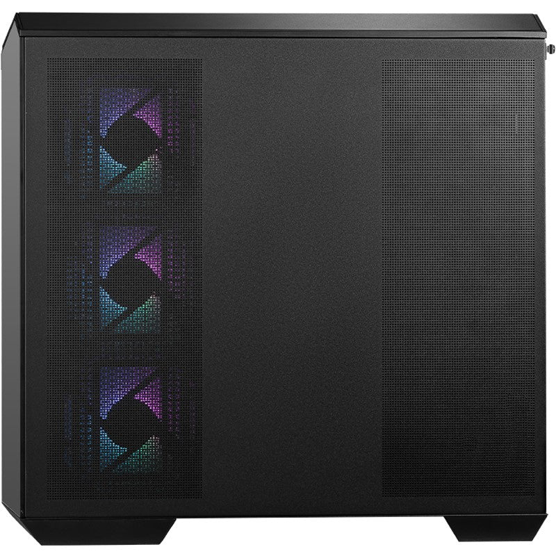 MSI MAG PANO M100R PZ M-ATX Mid Tower Gaming PC Case - Black (4 ARGB Fans Included)