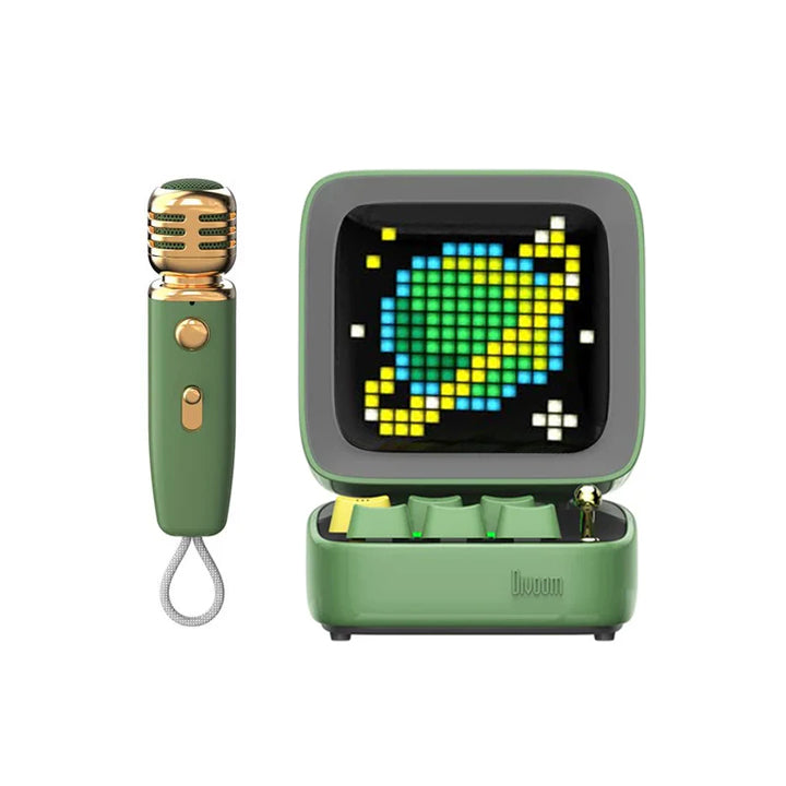 Divoom Ditoo-Mic Retro Pixel Art Portable Bluetooth Speaker With Microphone Karaoke Function