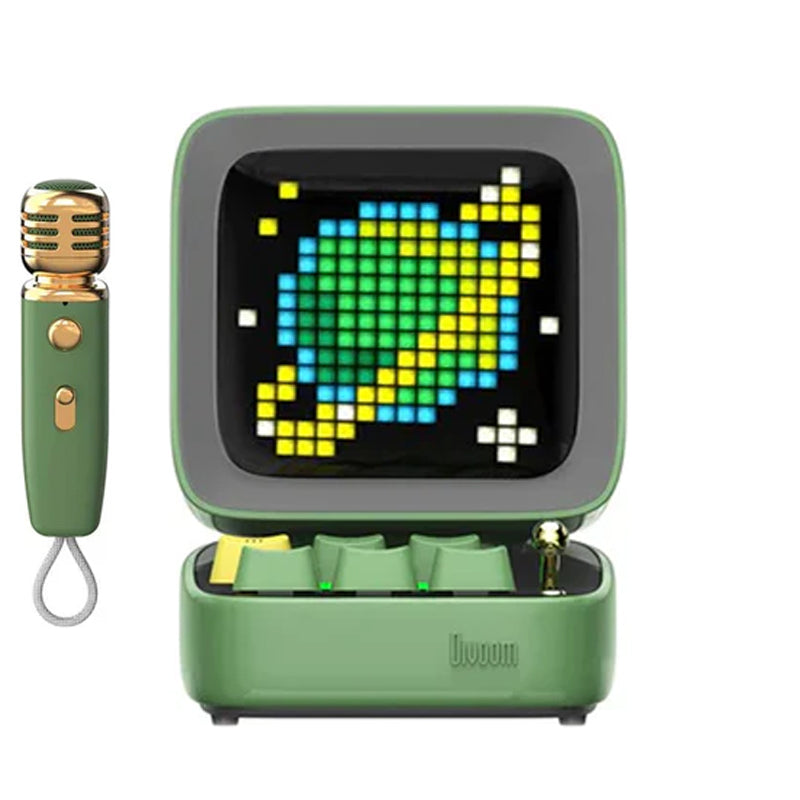 Divoom Ditoo-Mic Retro Pixel Art Portable Bluetooth Speaker With Microphone Karaoke Function