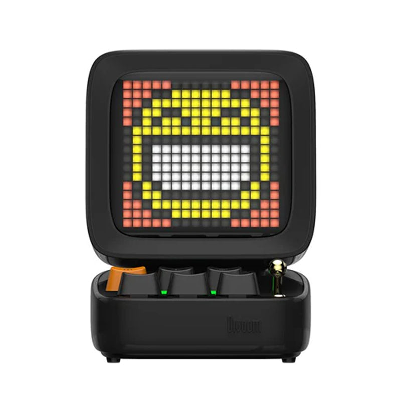 Divoom Ditoo-Pro Retro Pixel Art Bluetooth Speaker with RGB Mechanical Keyboard - Black