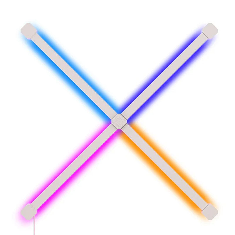 Nanoleaf Lines Squared Starter Kit 4 Light Bars - White - Open Box