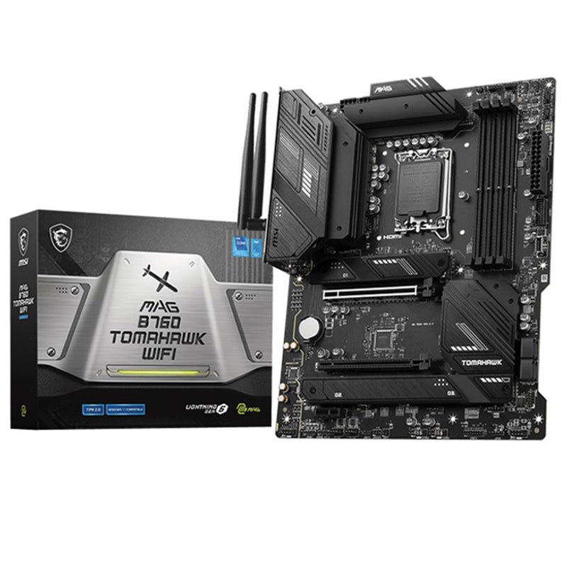 MSI MAG B760 TOMAHAWK WIFI DDR5 ATX Gaming Motherboard