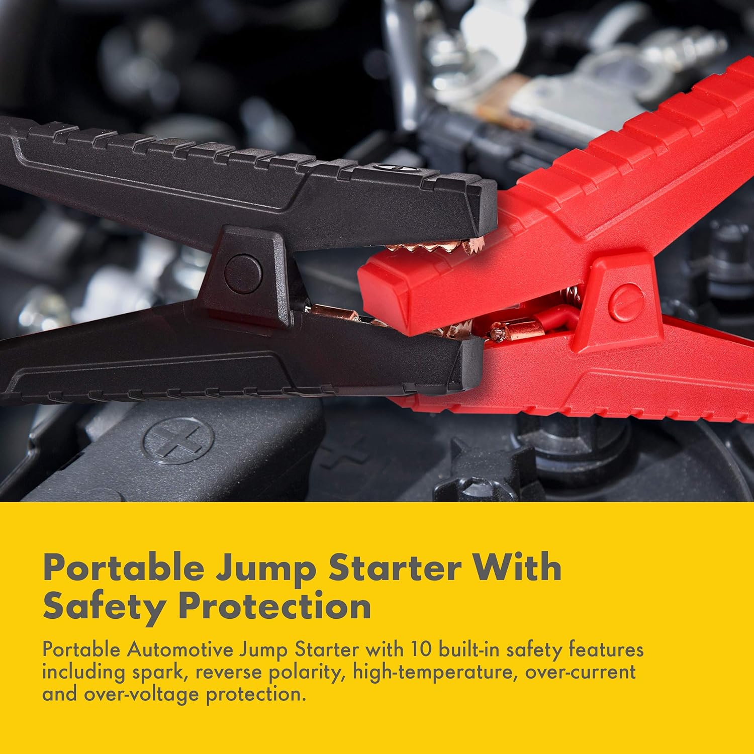 Shell Portable SH912 Jump Starter with USB Fast Charger, LED and SOS Light 800 Amp