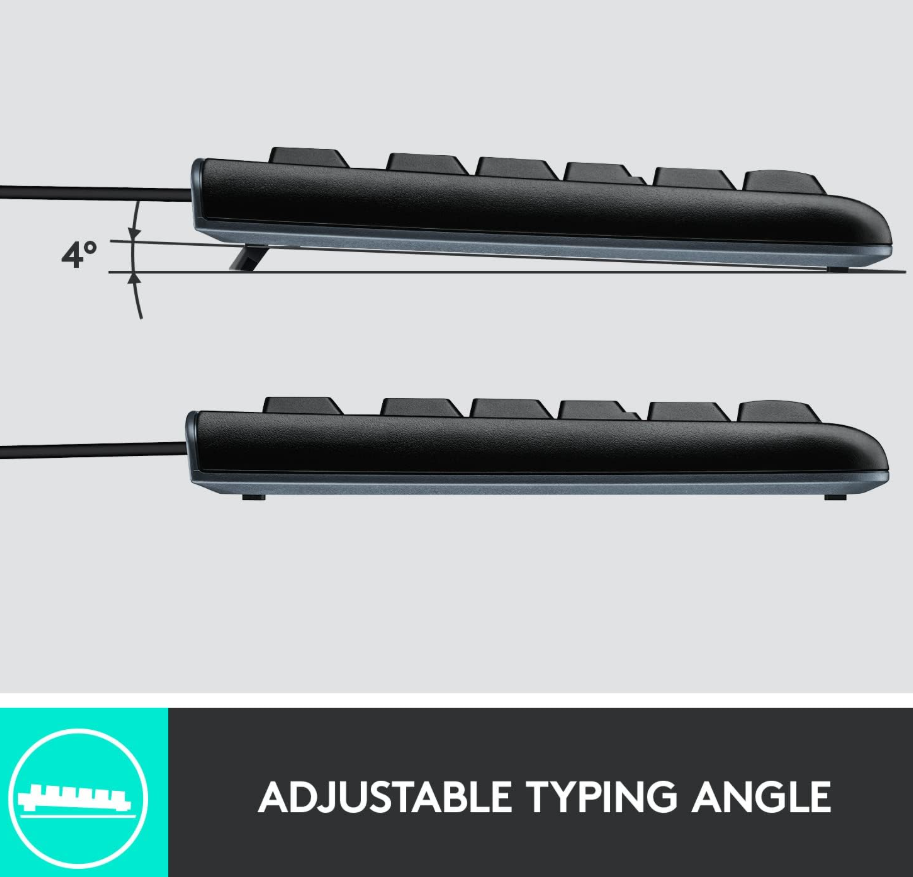 Logitech Wired Keyboard & Mouse MK120