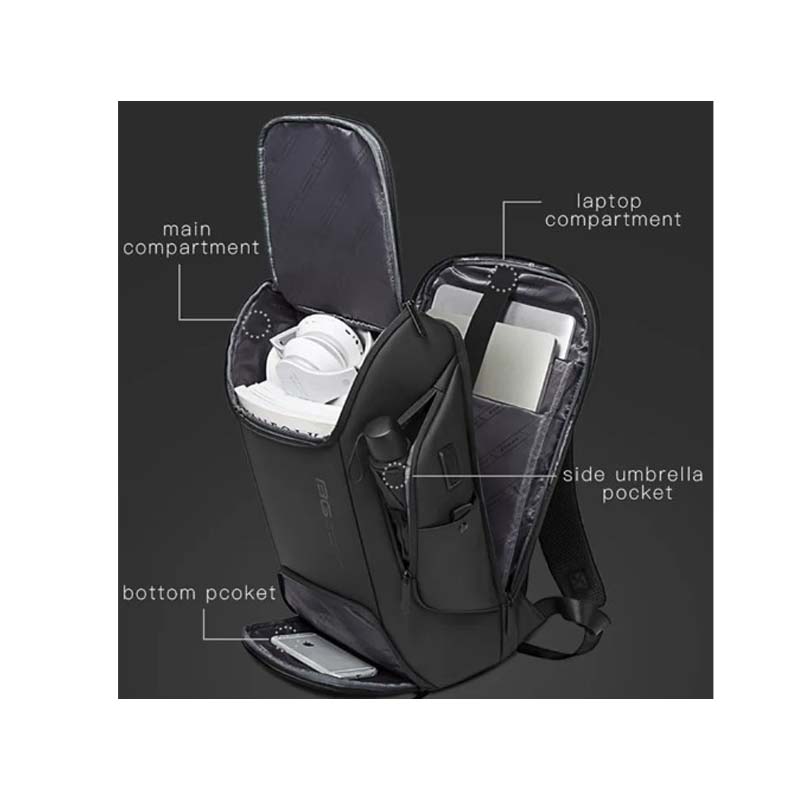 BANGE USB Laptop Backpack Multifunctional Waterproof Large Capacity Travel Bags Daily Work Business Backpack Mochila For Men