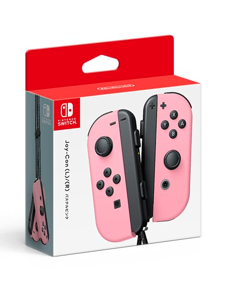 Nintendo Joy-Con (L) Pastel / (R) Pastel Controller - Pink