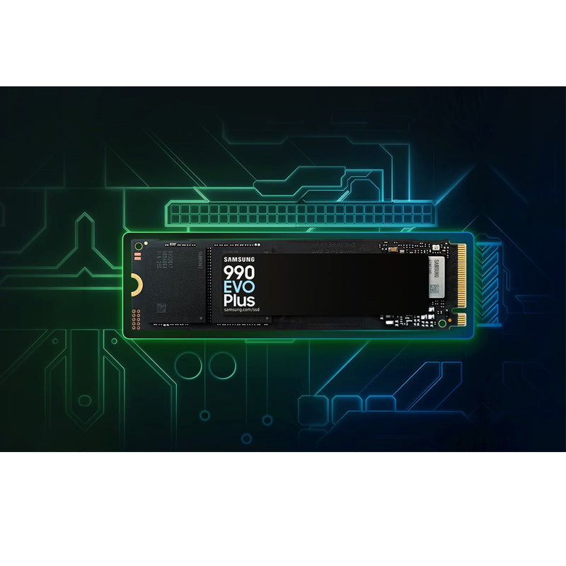 Samsung 990 EVO Plus 2 TB PCIe Gen 4x4, Gen 5x2 M.2 2280 NVMe Internal SSD