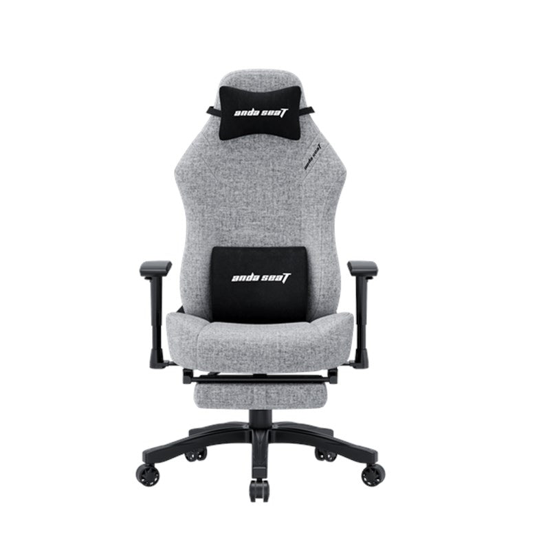 Andaseat Luna Pro with Footrest, Large Gaming Chair, Fabric