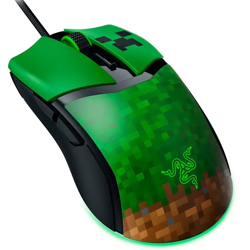Razer Cobra Minecraft Edition Lightweight Wired Gaming Mouse with Razer Chroma RGB