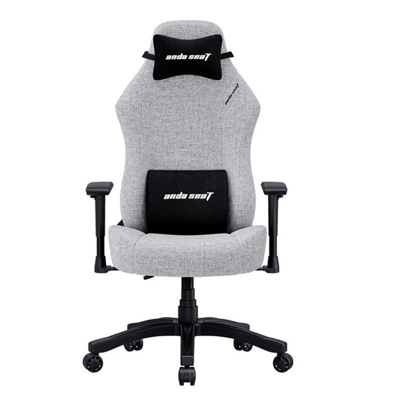 X-Rocker Nintendo All-Star Luigi Video Rocker Gaming Chair + AndaSeat Luna Series Gaming Chair Large - Grey