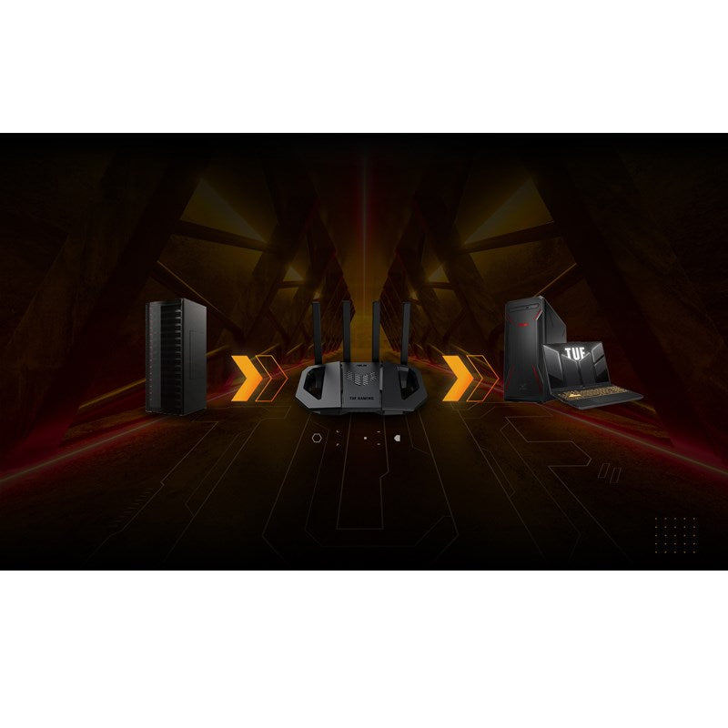 Asus TUF Gaming BE3600 Dual Band Wi-Fi 7 Gaming Router - Black