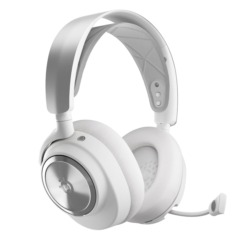 SteelSeries Arctis Nova Pro Wireless Gaming Headset for PS4/PS5, PC, Switch, Mac, Mobile - White