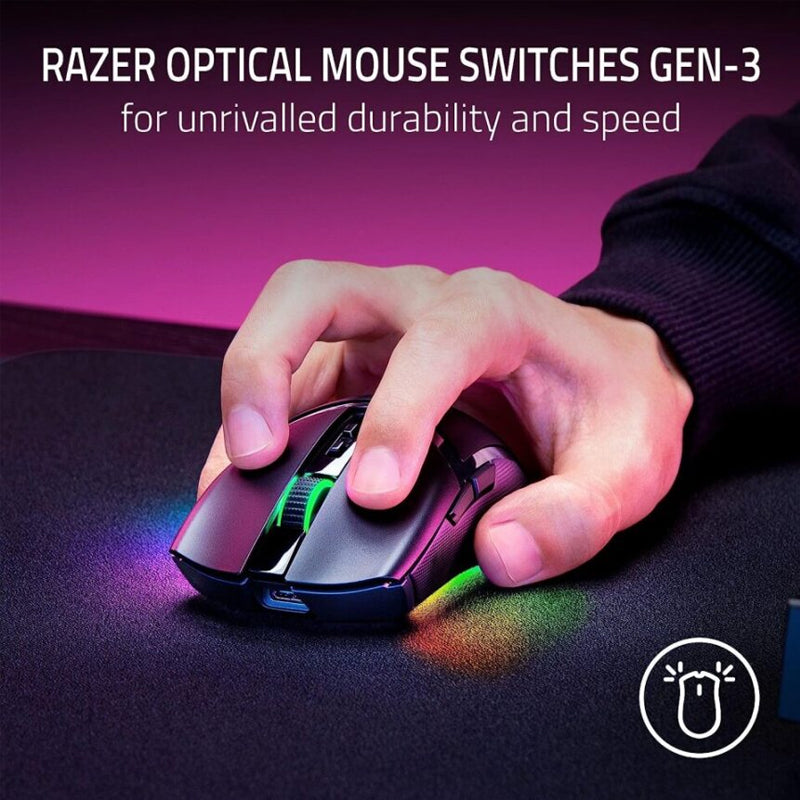 Razer Cobra Pro Customizable Wireless Gaming Mouse with Razer Chroma RGB - Black