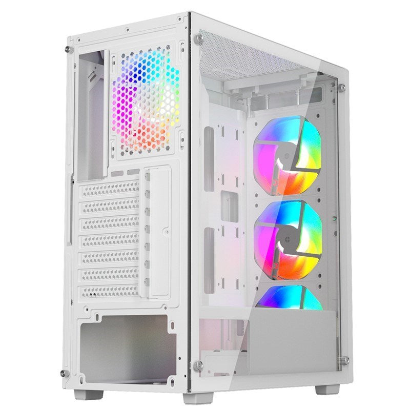 i5 PC, i5-11400, GTX 1050 Ti 4GB, Windows 11 Pro PC for Students with Twisted Minds Gaming Monitor and Logitech Bundle
