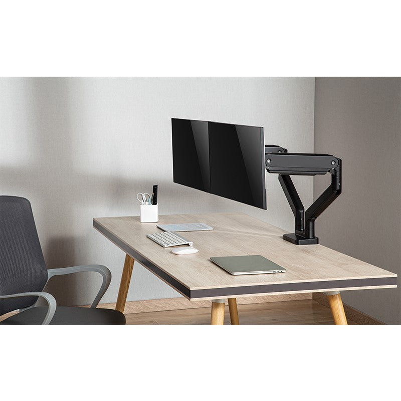 Spring Monitor Buy Twisted Minds Dual Monitor Mechanical Spring Monitor Arm - Black ...