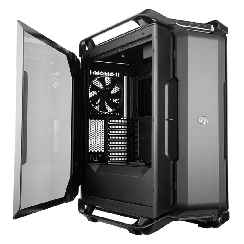 Cooler Master Cosmos C700P E-ATX Full Tower Gaming PC Case - Black Edition (3 Fans Included)