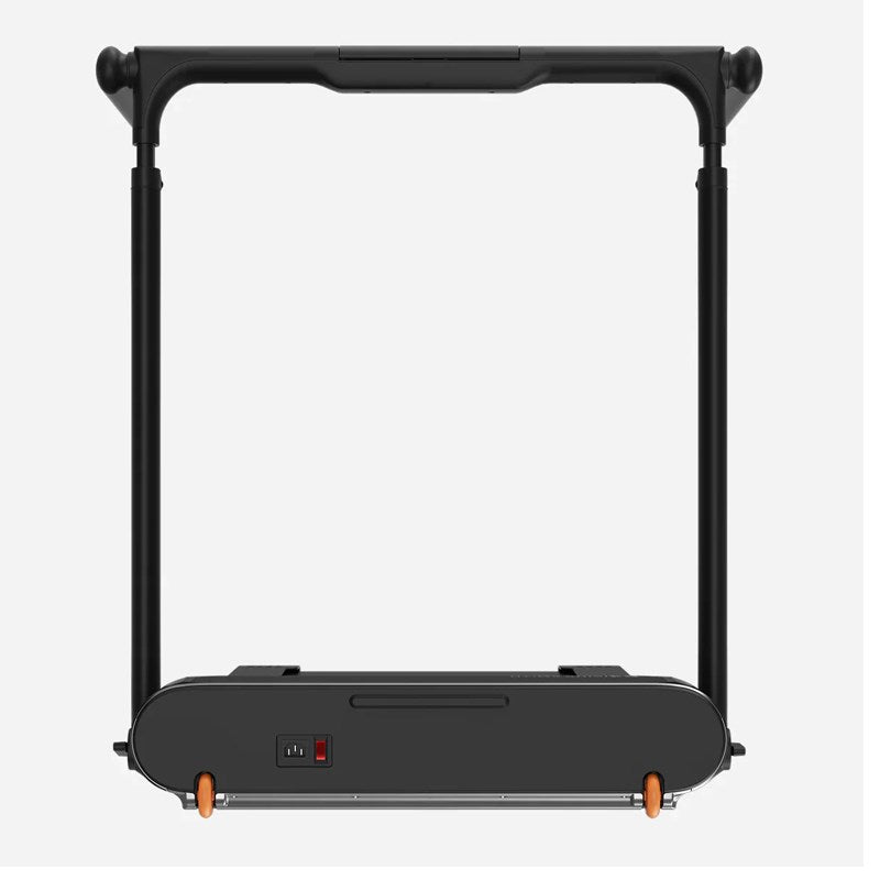 King Smith R3 Hybrid+ Walking Pad Foldable Treadmill with Side Armrest, Max Speed 12 km/h, 1HP Brushless Motor - Black
