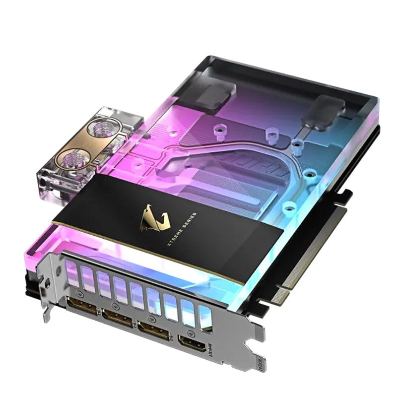 GIGABYTE AORUS GeForce RTX 5080 XTREME WATERFORCE WB 16GB GDDR7 Gaming Graphics Card