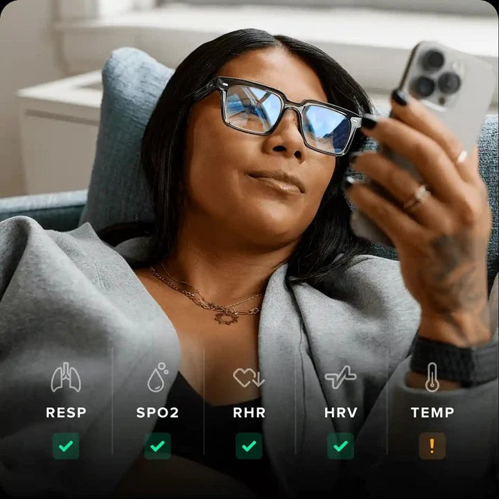 WHOOP Peak 5.0 Health and Fitness Tracker, 24/7 Activity and Sleep Tracker with Heart Rate, HRV, Stress Monitor, 14+ Days Battery Life, with 12 Months Subscription