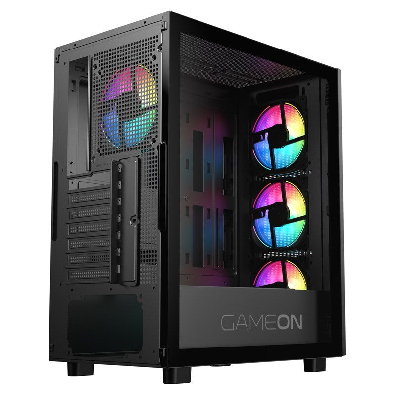 i5 GAMING, PC i5-14600KF, RTX 4060, Windows 11 Pro with GAMEON Gaming Monitor and 4in1 Gaming Kit