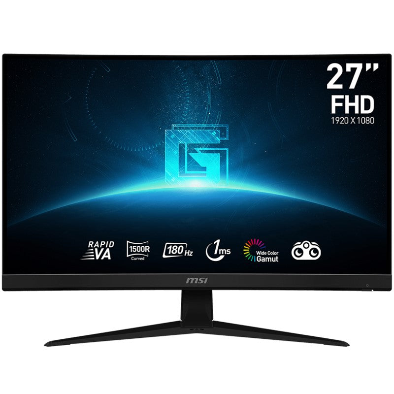 كومبيوتر الألعاب اي 5, معالج i5-14400F, كارت شاشة RTX 3050 8GB, ويندوز 11 برو, ام اس اي شاشة 27 بوصة فل اتش دي, 180 هرتز, مع مجموعة الألعاب 4 في 1