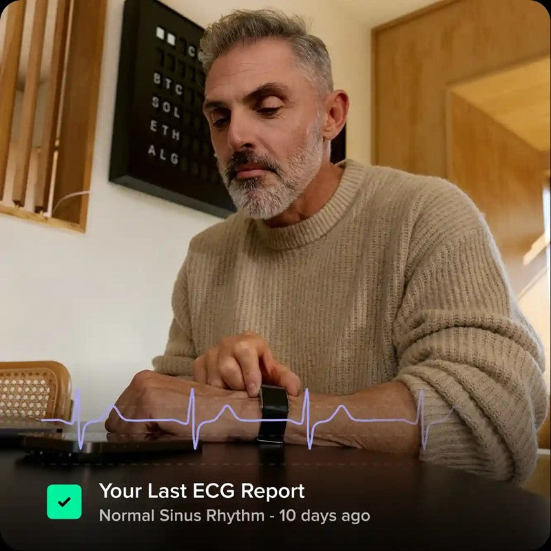 WHOOP Life Health and Fitness Tracker, 24/7 Activity and Sleep Tracker with Heart Rate, HRV, 14+ Days Battery Life, ECG, Blood Pressure, with 12 Months Subscription