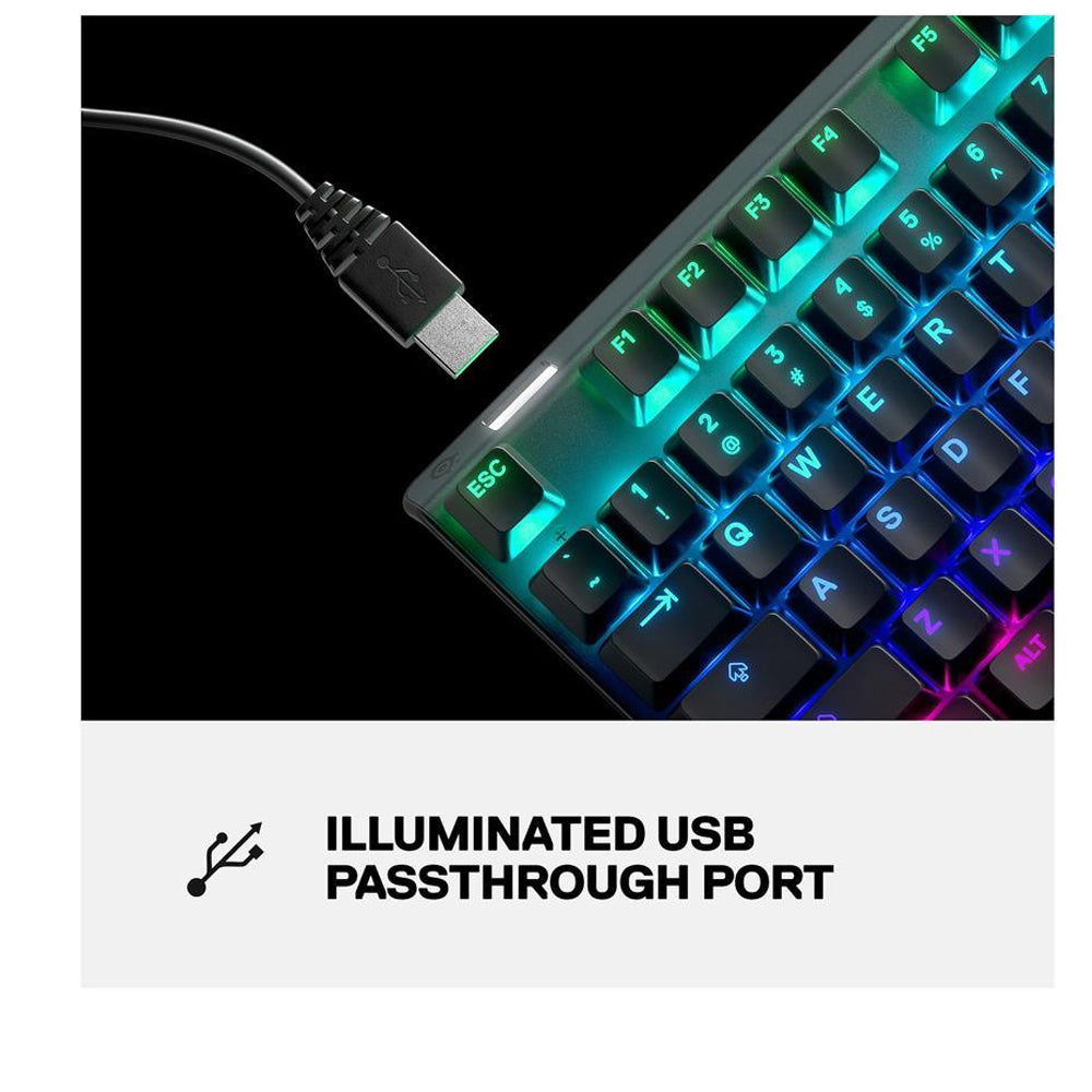 SteelSeries Apex 7 RGB Backlit (Red Switch) US Mechanical Gaming Keyboard
