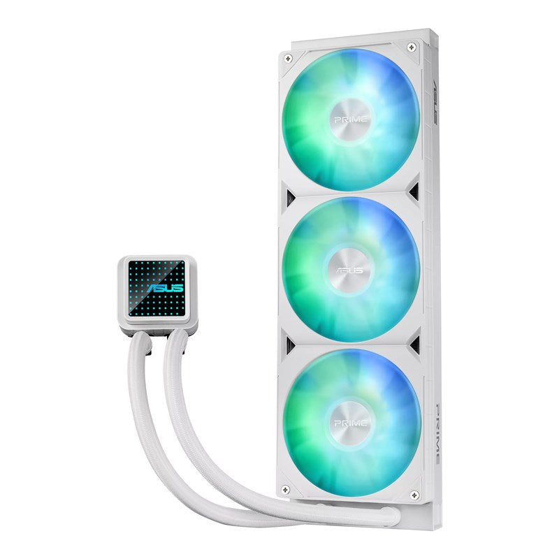 Asus PRIME LC 360 ARGB AIO Liquid CPU Cooler - White