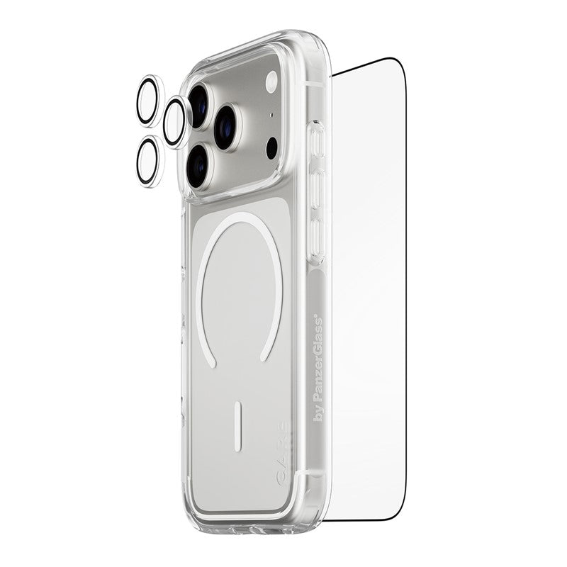 PanzerGlass Care iPhone 17 Air / iPhone Pro / iPhone 17 Pro Max 3 in 1 Explorer Bundles