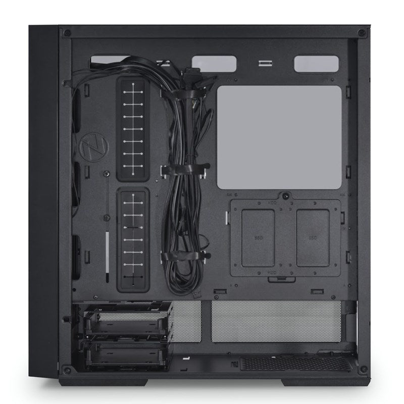 LIAN LI LANCOOL 206 ATX Mid Tower Gaming PC Case (2 ARGB Fans Included) - Black