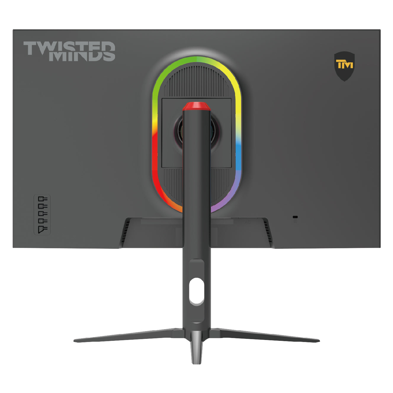Twisted Minds 27'' FHD Fast IPS, 280Hz, 0.5ms, HDMI 2.1, HDR Adjustable Stand Gaming Monitor - Black