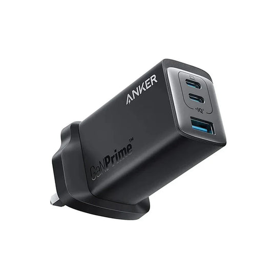 Anker USB C Charger, Anker 735 Charger GaNPrime 65W, PPS 3-Port Fast Wall Charger, Black